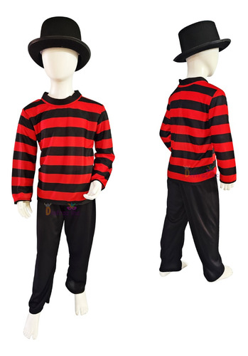 Disfraz Freddy Krueger Cosplay Halloween Disfraz Fredy 