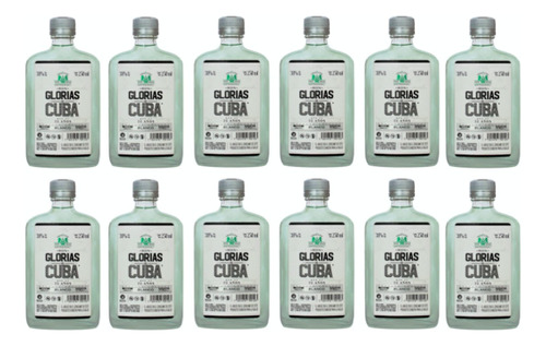 Pack De 12 Ron Glorias De Cuba Blanco 250 Ml