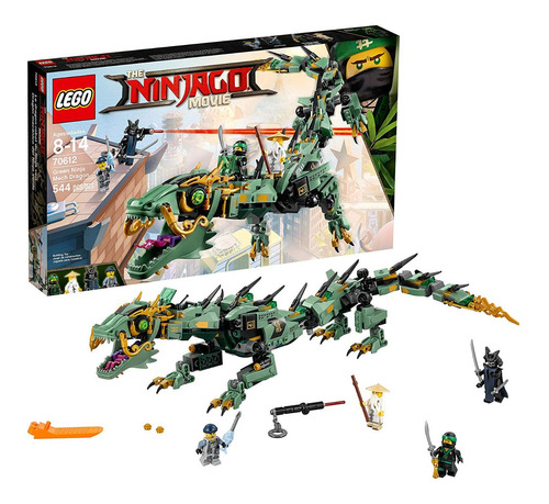 Lego Ninjago Movie Green Ninja Mech 70612 Dragon  544 Piezas