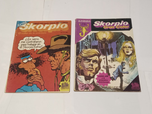 8 Revistas Skorpio Extra 3 -44-195-214-219-220-223-225
