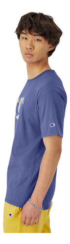 Classic Graphic Tee Gt23h-0ogstone Crush Blue