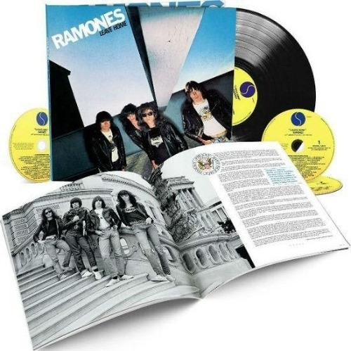 Ramones - Leave Home 40th Anniversary Lp + 3 Cd Obivinilos