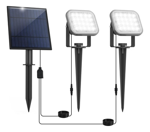 Solar Lights Outdoor Garden, 20 Led Solar Powered Lands...