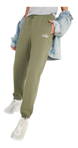 Buzo Mujer Old Navy Logo Verde