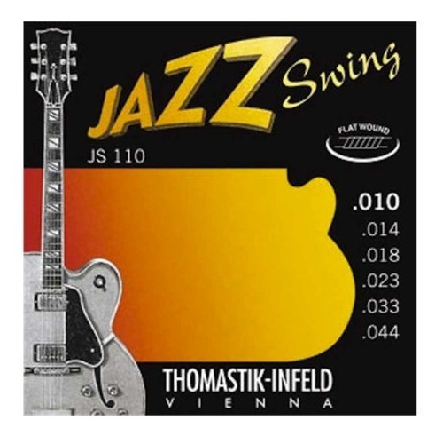 Set Cuerdas De Guitarra Eléctrica Thomastik Jazz Swing Js110