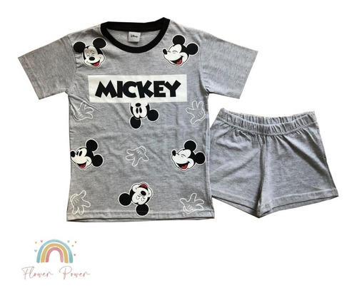 Conjunto Pijama Mickey Original Disney Manga Corta