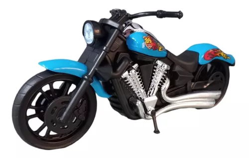 Moto De Brinquedo Harley Davidson Motoqueiro Fantasma - Bs Toys Brinquedos  Para Crianças