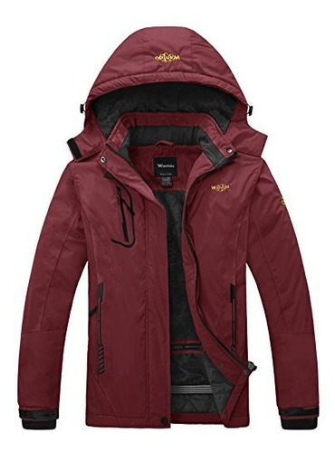 Queria Campera De Esqui De Polar, Impermeable, De Montaña, 