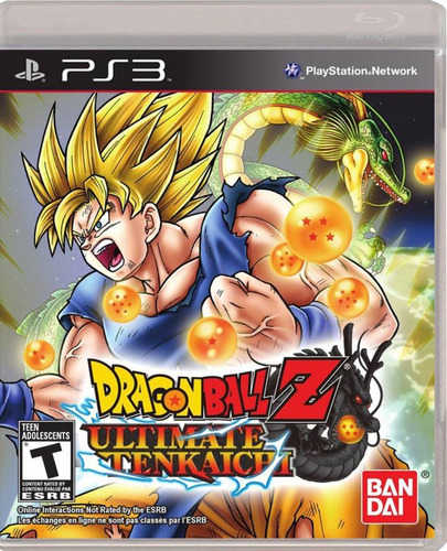 Dragon Ball Z Ultimate Tenkaichi Ps3 Fisico Nucleogamer (Reacondicionado)