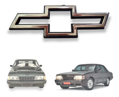 Emblema Dianteiro Gravata Chevrolet Cromada Opala Caravan