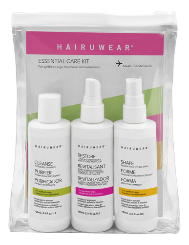 Hairuwear Essential Care Kit De Viaje