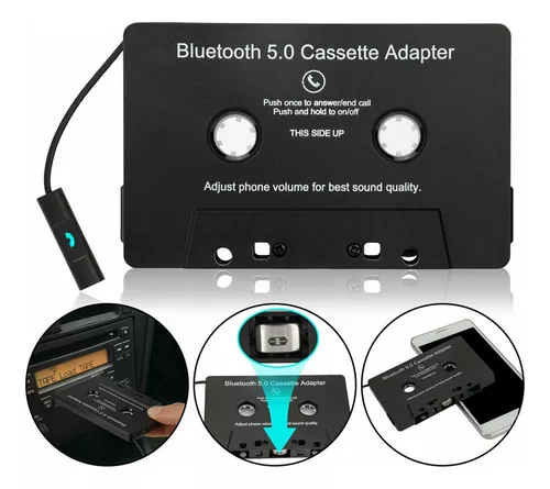 Convertidor Multifunción Coche Cassette Bluetooth