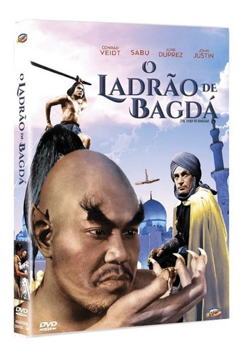 O Ladrao De Bagdá - Dvd - Conrad Veidt - Sabu - June Duprez