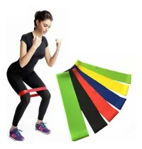 Comprar Set 5 Bandas Elásticas Entrenamiento Reforzada Ejercicio