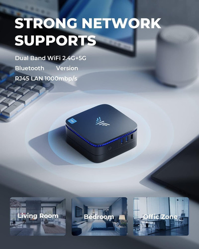 Kamrui Mini Pc 16gb Ddr Ram, 1tb M.2 Computadoras De Escrito