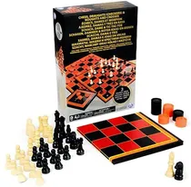 Comprar Ajedrez Damas 3 En Raya - Juegos De  Mesa - 3 Juegos En 1 