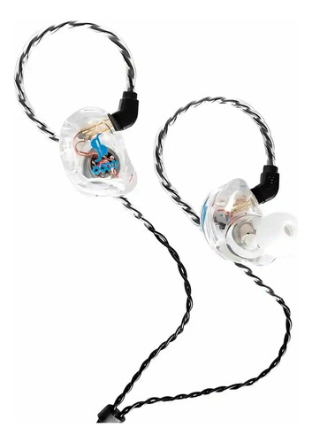 Auriculares Stagg Spm435tr In Ears 4 Drivers Transparentes