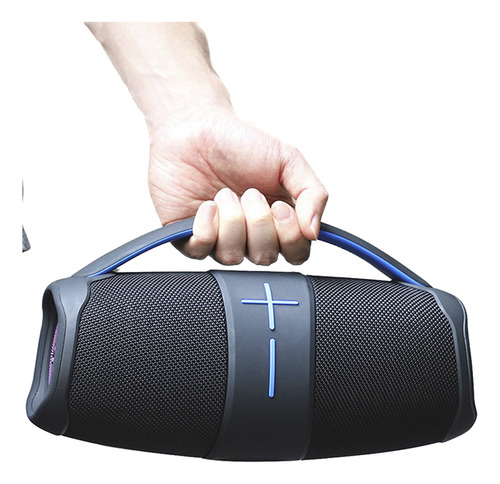 Altavoz Portátil Bluetooth Miccell VQSP01 A Prueba de Agua 20w 3600mah Color Negro y Azul