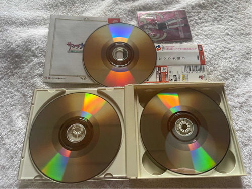 Sakura War 3 Sega Dreamcast Original Japan Cd Spiner Usad0