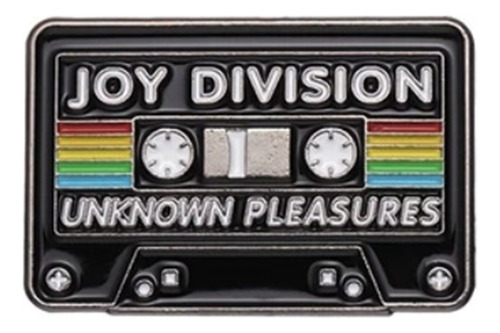 Pin Prendedor Joy Division Cassette Post Punk Esmaltado