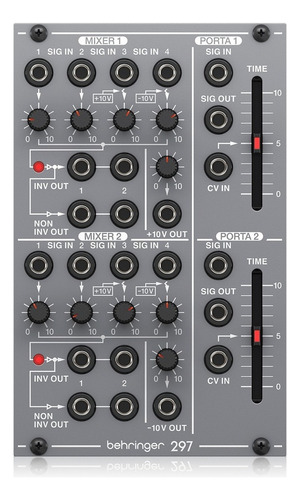 Modulo Behringer 297 Eurorack Dual Portamento/cv Utilities