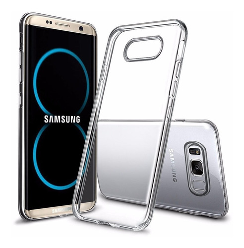 Case Samsung Galaxy S8 Y S8 Plus Back Cover Clear