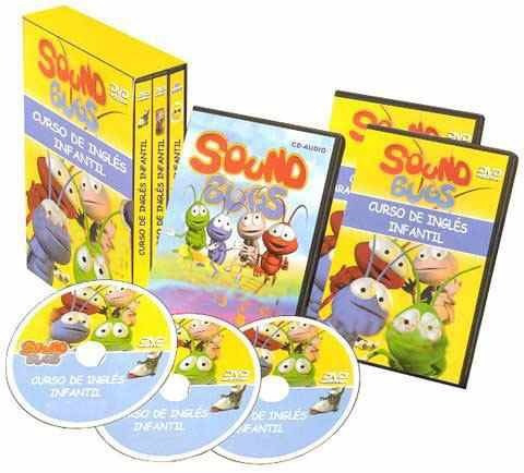 Sound Bugs Ingles Infantil 1cd  2 Dvd
