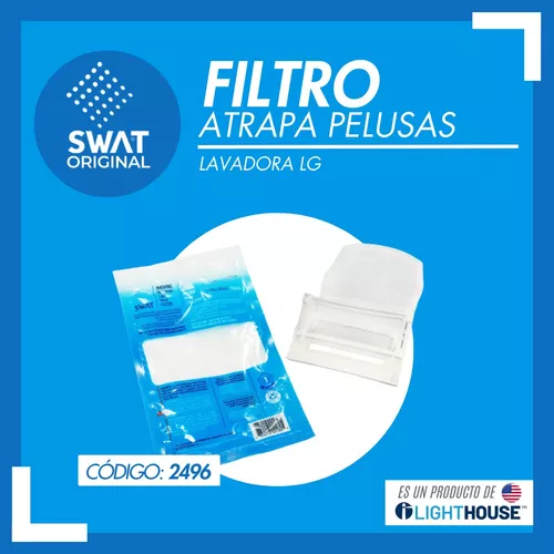 Filtro atrapa pelusas para lavadora 