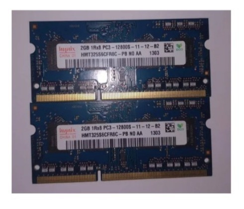 Kit De Memorias Ram Notebook / Mac 4gb