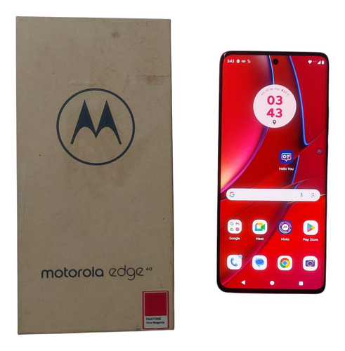 Motorola Edge 40, 256gb + 8gb, Xt2303-2, Liberado (Usado)