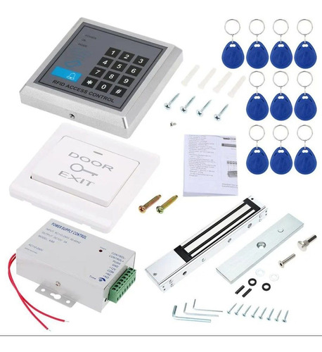 Kit Control Acceso Para 255 User + Cerradura 280 Kg  /491