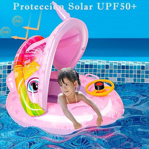 S Flotador Piscina Para Niño Con Toldo