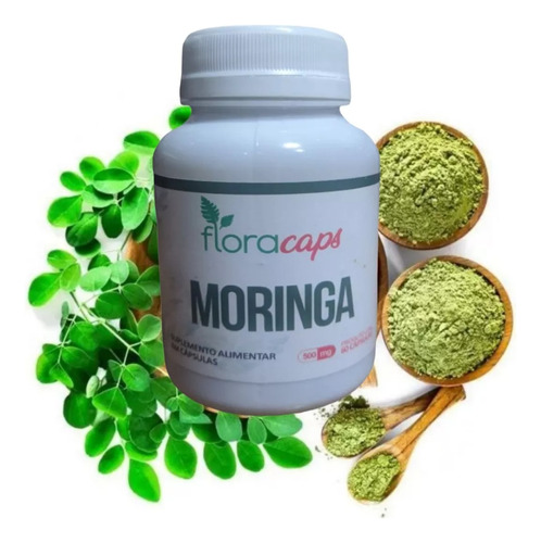 Moringa 60 Caps, Afecciones Respiratorias, Proteger Corazón