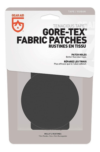 Imagen 1 de 7 de Parches De Gore Tex Gear Aid Tenacious Tape (pack X 2)