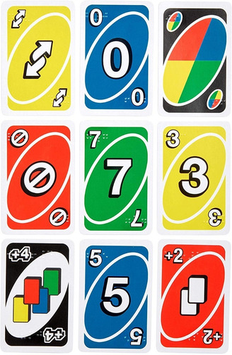 Imagen 2 de 6 de Juego De Mesa Cartas Uno Braille Discapacidad Visual Braile