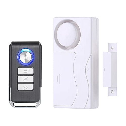 Lancoon Alarma Con Sensor De Ventana De Puerta, Control Remo