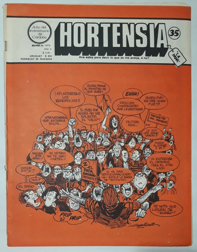 Revista Hortensia #35 Junio 1973