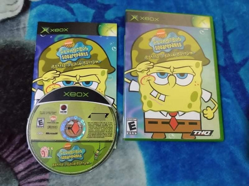 Spongebob Squarepants Battle For Bikini Bottom Xbox Xbox 360