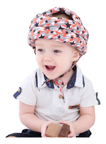 Gorro Protección Para Caídas  Bebé Ajustable,casco Seguridad