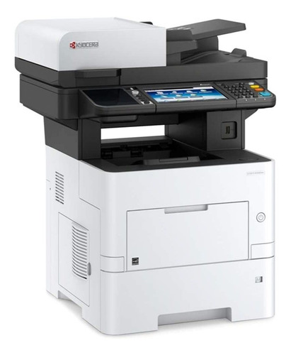 Impressora multifuncional Kyocera Ecosys M3655IDN com wifi 120V branca e preta