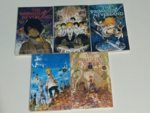 Mangá The Promised Neverland Coleção Completa Lacrado