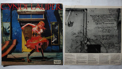 Cyndi Lauper She's So Unusual Lp 1983 Caja Sin Disco