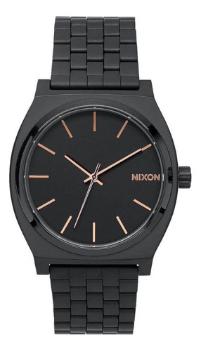 Reloj Para Unisex Nixon Time Teller A045-957 Negro