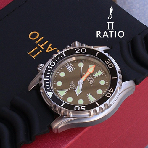 Ratio Freediver Helium Safe Dive Watch Reloj De Buceo Automá