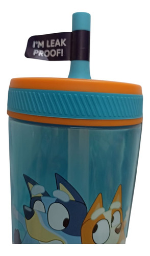 Vaso Zak Infantil Termico Con Popote Antiderrames