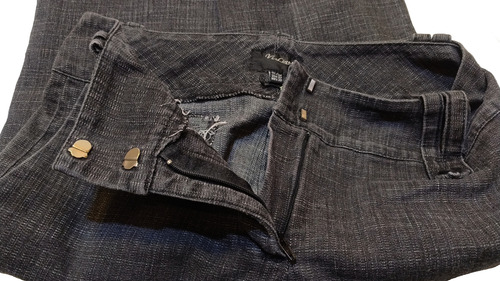 Pantalón Capri Para Mujer T 30 Mex Vi Line Algodón Jaspeado