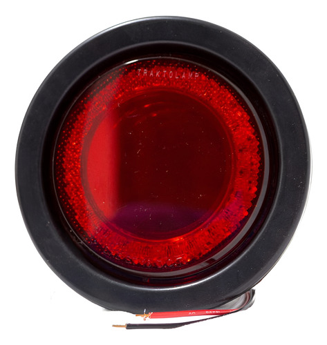 Plafon Redondo 4 Pulgadas Led Tipo Túnel Rojo
