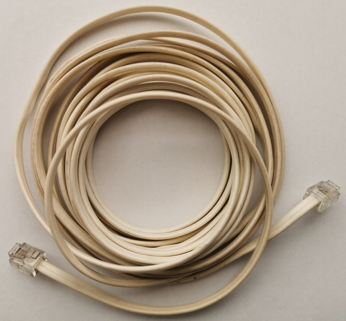 Cable De Telefono Largo 4.20m