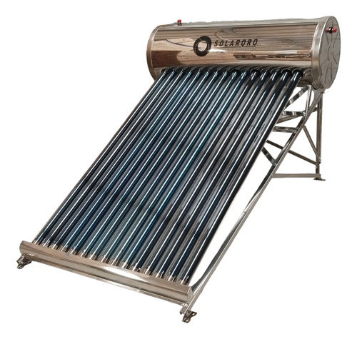 Calentador Solar Baja 15 Tubos Premium Inox 7 Años Garantia