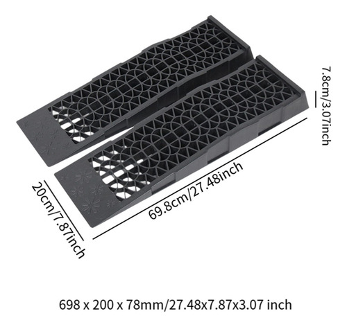2 Rampas Para Neumáticos De Coche, Para Textura De Flor